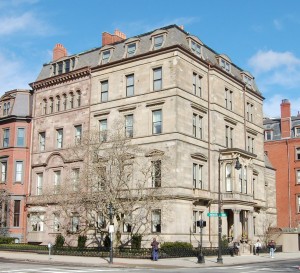 The Sears's House on Commonwealth Avenue in Boston