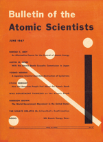 Martyl's design of the Doomsday Clock for the Bulletin of Atomic Scientists